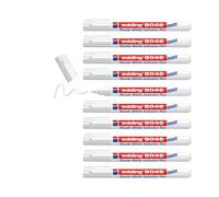 edding 8046 Ready White Industry Pen (Pack 10) - 4-8046049