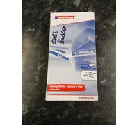 Edding 8046 Ready White Industry Pen - Pack Of 10