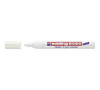 edding 8050 tyre marker - white - 1 pen - round nib 2-4 mm - for marking tyres and other rubber surfaces, indoor and outdoor use, waterproof