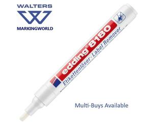 Edding 8180 Sticky Label Remover Marker | Easy, non-drip label removal | Box (5)
