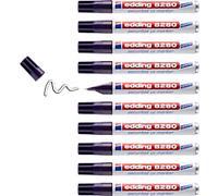 edding 8280 Permanent Permanent Marker Purple Fine Bullet 3 mm Pack of 10