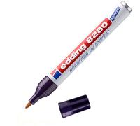edding 8280 Securitas UV Marker - Colourless - 1 Pen - Bullet Tip 1.5-3 mm - Black Light Marker - for Hidden Marking of Almost All Materials - Invisible Writing, Secret Pen, Geocaching