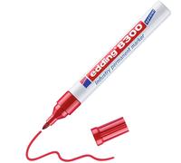 Edding 8300 Industry Permanent Marker red - Pack of 1 - Marker for Permanent Lab
