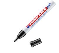 edding 8300 industry permanent marker - black - 10 pens - round nib 1.5-3 mm - for permanent marking on slightly oily and dusty surfaces