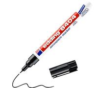 edding 8404 aerospace marker - black - round nib 0.75 mm - for low-corrosion inscription on almost all materials, resistant to solvents and paints