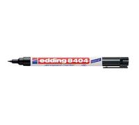Edding 8404 Aerospace Permanent Marker Bullet Tip 0.7mm Black Ref 4-8404001 Pack 10 122476