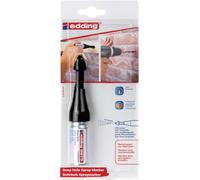 edding 8875 Marxman Inaccessible Area Spray Marker - 1 Marker - Fluorescent Green - Drill Hole Marking - Up to 100 mm Deep - Fluorescent Chalk Paint