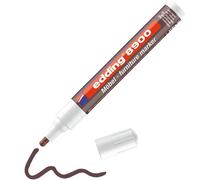 edding 8900 furniture marker - mahagony - round nib 1.5-2 mm - for covering up scratches and damages on veneers, solid wood, wood, tables, desks