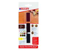 edding 8902 - wooden floor repair wax set - mahagony - 3 hard waxes - for repairing damage and scratches in wooden floors