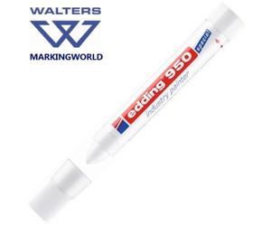 Edding 950 Solid Industry Paint Marker | Permanent marking Metal, Wood | Pack 5