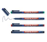 Edding Cable Marker Set 4 Piece Permanent Lightfast Quick Drying EDD484074