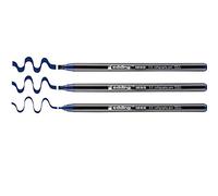 Edding CALLIGRAPHY PEN SET 3 PENS 2mm 3.5mm 5mm - Steel Blue