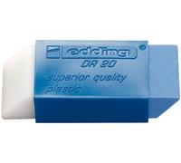 Edding Dr 20 Plastic Erasers, 52 x 20 x 10 mm. 14 g