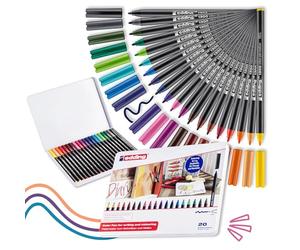 Edding E-1300 Pack Of 10 Markers, Bullet Tip, 3mm 20 rotuladores multicoloured