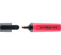 Edding e-345 Highlighter Marker Pen Rounded Tips 2 to 3 mm-Red