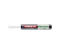 edding 50 EcoLine paint marker - white - pack of 10 - round nib 2-3 mm - water-b