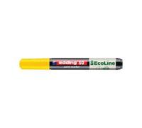 Edding E-50 Water-Based Paint Marker Medium Yellow Pack 10