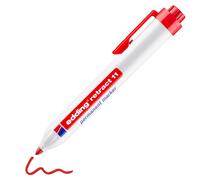 Edding E11002 Retract 11 Permanent Marker, Red 002, Pack of 10 03: 1 Pen - Red