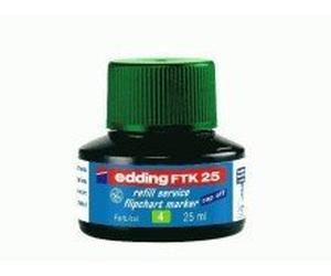 Edding FTK 25 Refill Ink for Edding Flipchart Marker 25 ml Green