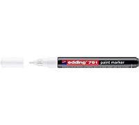 Edding - Marqueur Painting Permanent 791 Round Tip White