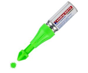 edding Marxman 8870 Borehole Spray Marker - 1 Marker - Neon Green - Marking of Drill Holes - More than 45 mm Deep - Fluorescent Chalk Paint