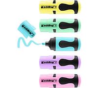 edding Mini 7 Highlighter Assorted Medium Chisel 1 - 3 mm Pack of 5