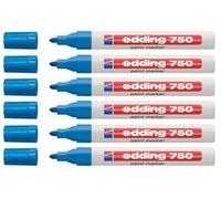 Edding Paint Marker 750 6 Spapack Helblau