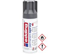 Edding Permanent Spray Premium Acrylic Paint in Anthracite Matte 200ml