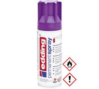 Edding Permanent Spray Premium Acrylic Paint in Berry Matte 200ml