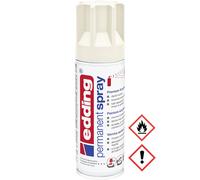 edding 5200 Permanent Spray - Cream White Mat - 200 ml - Acrylic Spray Paint for Painting and Decorating Various Surfaces - Aerosol Spray