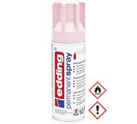 Edding Permanent Spray Premium Acrylic Paint in Pastel Pink Matte 200ml