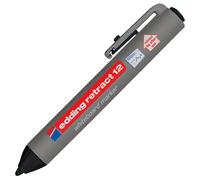 Edding Retract 12 Whiteboard Marker black 10pk 4-12001