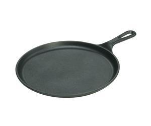 EDDINGTONS 17L9OG3 Round 27 cm Pancake Griddle - Black, Black