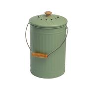 Eddingtons 7 Litre Compost Pail, Sage