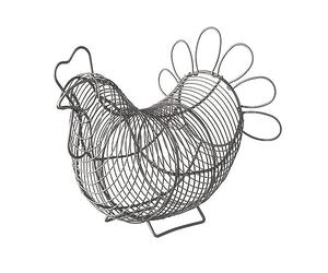 Eddingtons Chicken Egg Basket : Grey : 88106