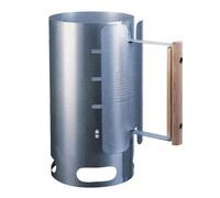 Eddingtons Chimney Starter: 12 Inch Lodge Charcoal Chimney Starter, Galvanized Steel