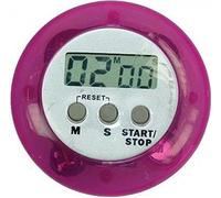 Eddingtons Digital Kitchen Timer, Purple, Round