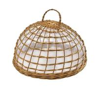 Eddingtons Dome: 50Cm Wicker Mesh Lined Food Cover