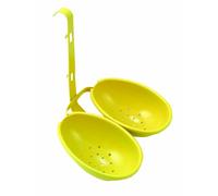 Eddingtons Egg Poacher, Double, Yellow