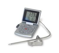 Eddingtons Meat Thermometer/timer: Cdn Programmable Probe Thermometer/timer, Stainless Steel, Digital Electrical