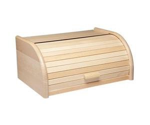Eddingtons Roll Top Bread Bin: 41Cm X 23Cm Roll Top Bread Bin, Natural