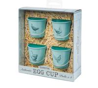 Eddingtons Set Of 4 Vintage Hens Egg Cup Pails