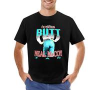 EDDSsewd22 1990-s-Neal-McCoy-Nothin-BUTT-a-Neal-McCoy-Fan-Tour-Promo-t-shirt Black