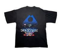EDDSsewd22 1998 The Moody Blues Music Black T Shirt