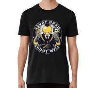 EDDSsewd22 Assassination Classroom Study S to 5XL Made in The USA T-Shirt Black