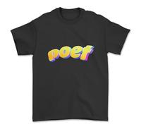 EDDSsewd22 Black Logo T-Shirt from Poet Archives Spell-Out Big Logo Streetwear
