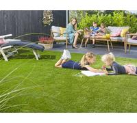 Edecks Ampleforth Artificial Grass Turf 40mm Pile Height Width 2M X Length 3M Roll Realistic Garden Lawn