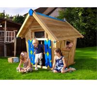 Edecks Jungle Crazy Playhouse Diy Kids Outdoor Play Area - 1750mm X 2200mm