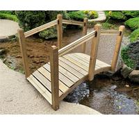 Edecks Rialto Arched Decorative Garden Bridge
