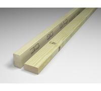 eDecks Treated 2400mm C16 Timber Joist - 100mm x 47mm - Pack of 15 - Pressure Treated Structural Timber Joists for Decking Frames, Landscaping & Outdoor Construction Garden Builds